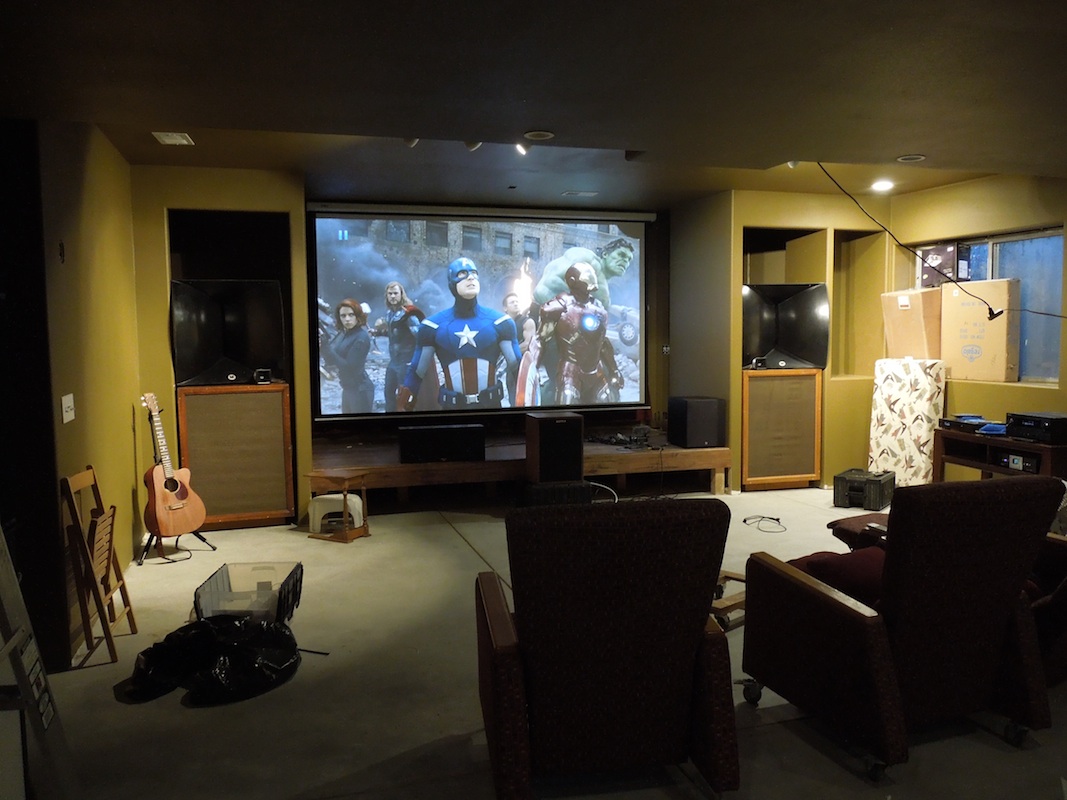 Home Theater in Progress