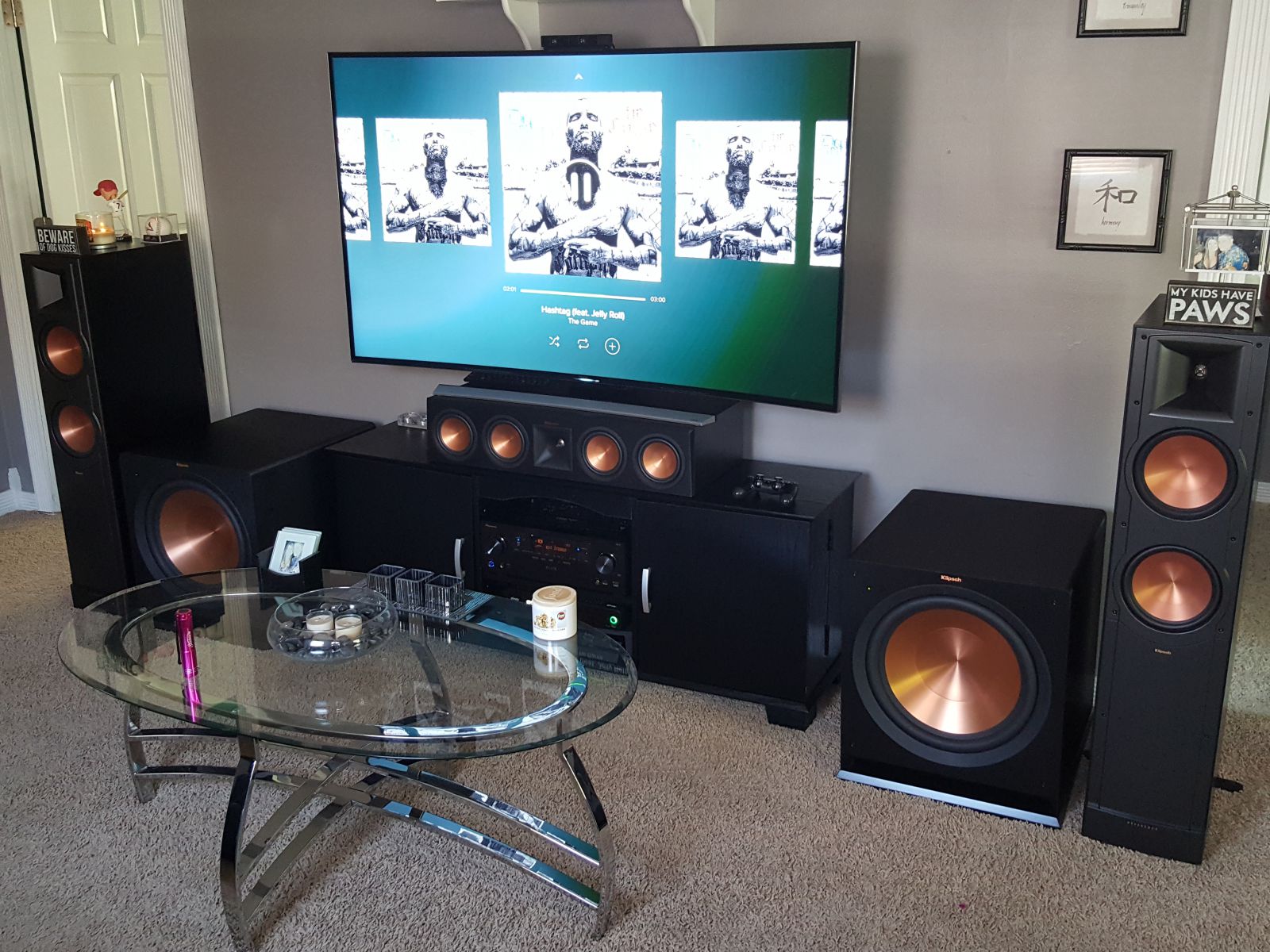 klipsch 7.2 setup