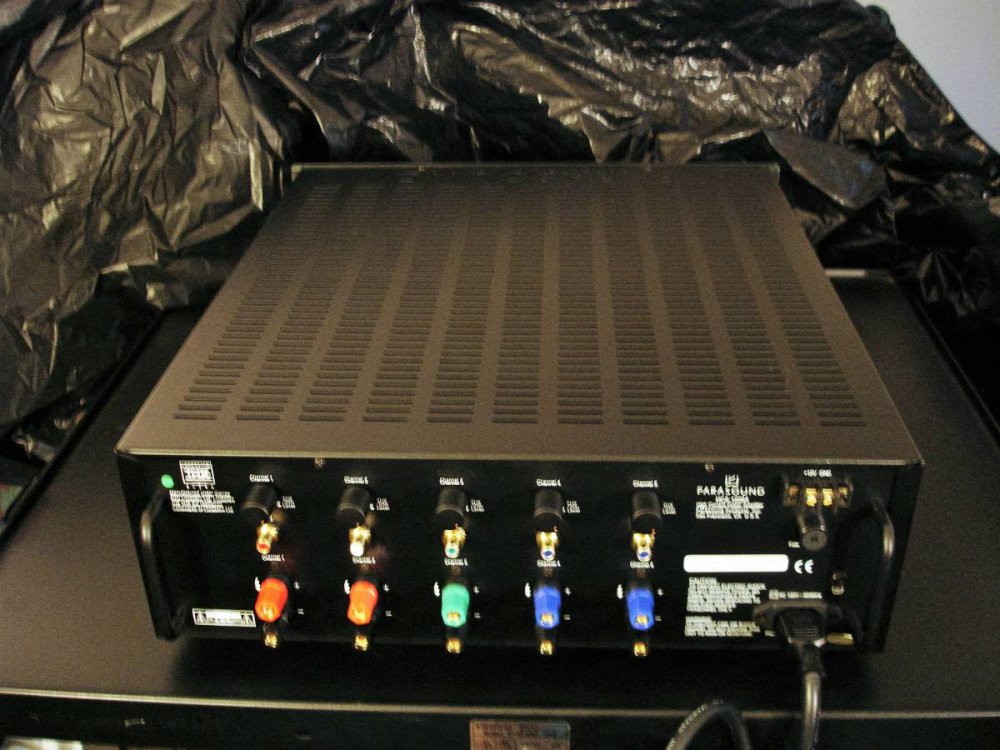 FOR SALE: PARASOUND HCA-1205A THX FIVE CHANNEL AMPLIFIER--CHICAGO AREA--NO SHIPPING! - Garage 