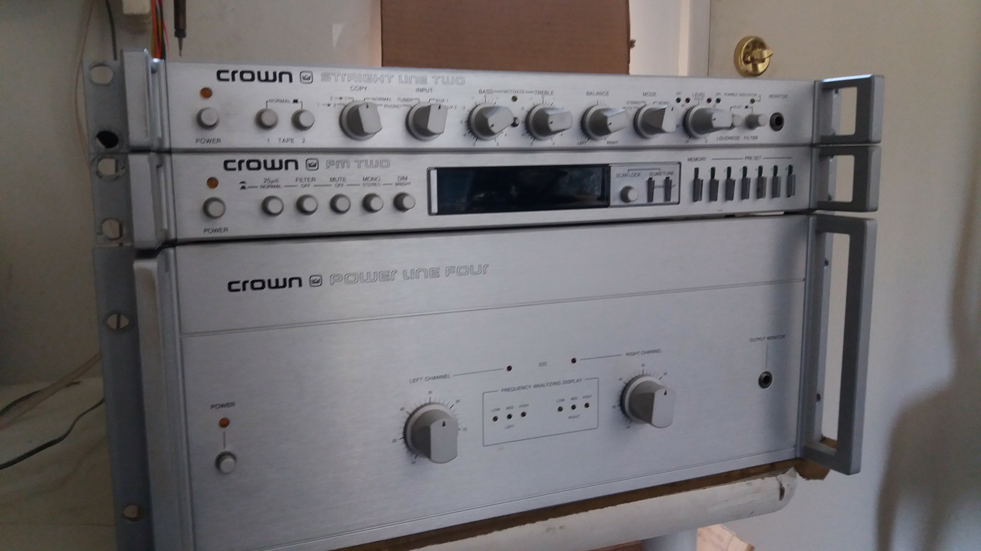 Crown Power Line Four, Straight Line Two & FM Two - Garage Sale