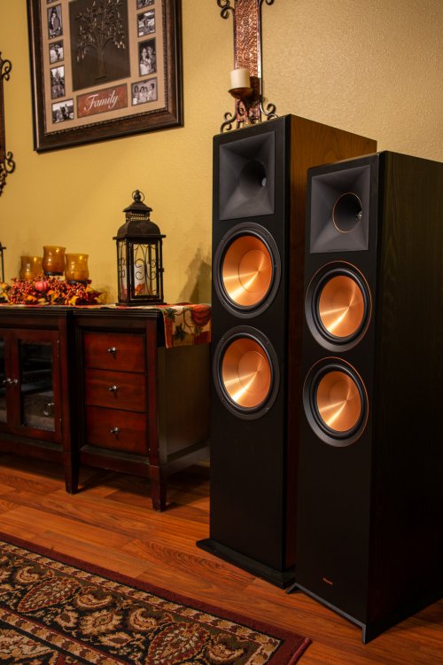 Photos of the New Klipsch RP-8060FA Speakers - Home Theater - The ...