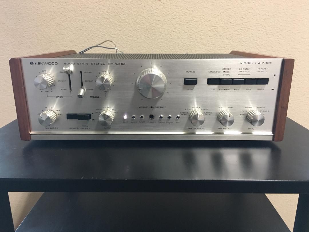 Kenwood KA-7002, Rare? - 2-Channel Home Audio - The Klipsch Audio