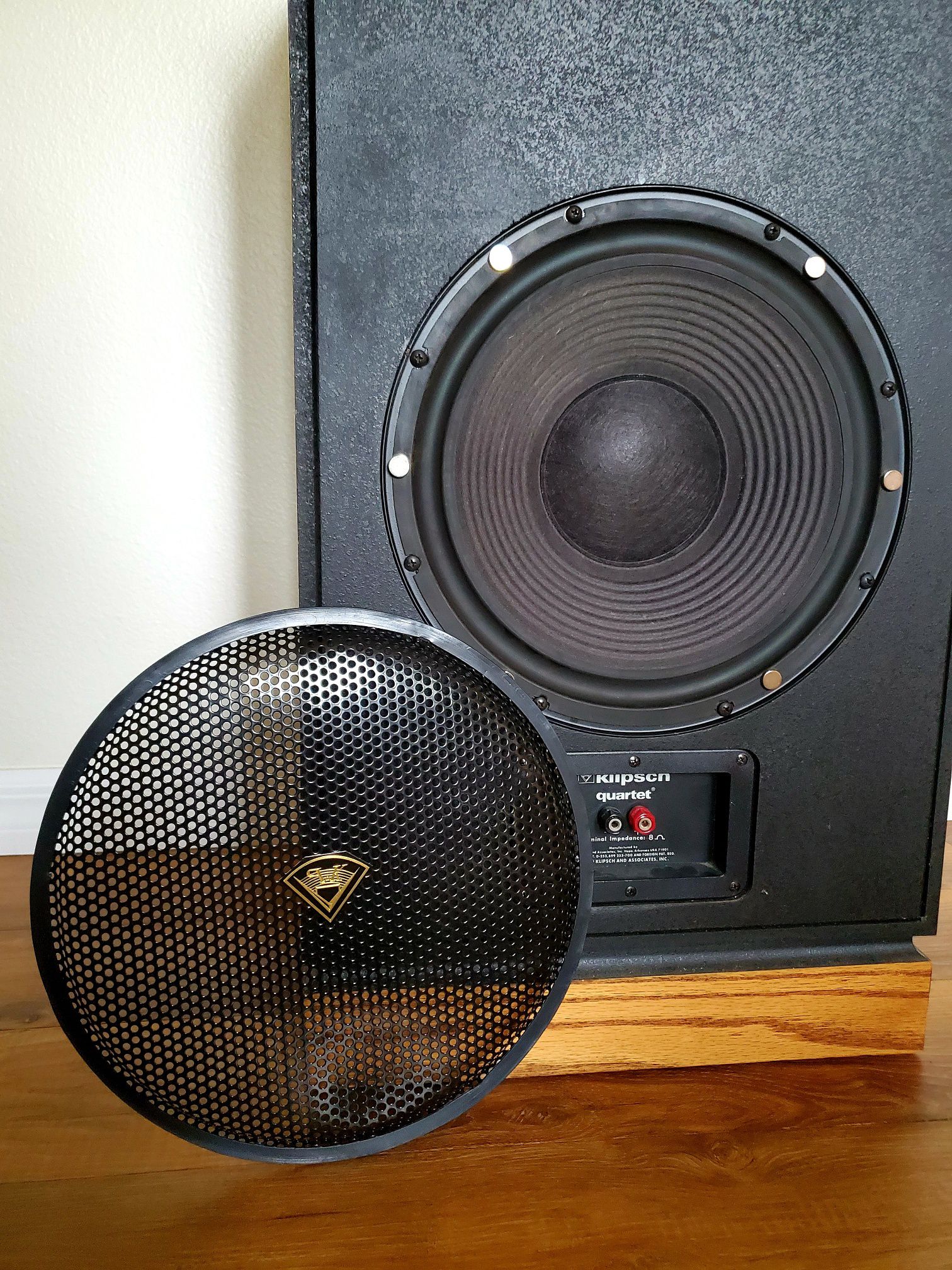 klipsch forte passive radiator